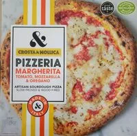 Mängden socker i Costa & Mollica pizza Margherita