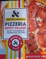 Mängden socker i Pizzeria Stromboli Spicy Salami Calabrese & Ventricina