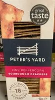 Mängden socker i Pink peppercorn sourdough crackers