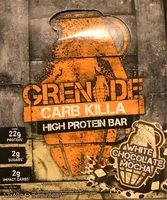 Mängden socker i Carb killa high protein bar