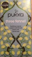 Mängden socker i Three fennel