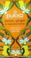 Mängden socker i Lemon, ginger & manuka honey
