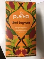 Mängden socker i drei ingwer, 20× 1,8 G