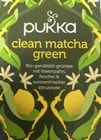 Mängden socker i Pukka Clean Matcha Green,1,5 GR,20 BTL Packung