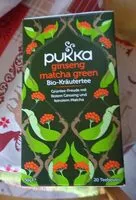 Mängden socker i Pukka ginseng matcha green