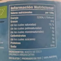 Mängden socker i Coconut oil