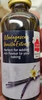 Mängden socker i Madagascar vanilla extract