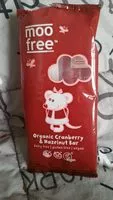 Mängden socker i Organic cranberry & hazelnut bar