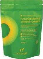 Mängden socker i Blends Organic Greens