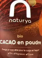 Mängden socker i Cacao en poudre