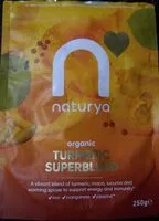 Mängden socker i Organic Turmeric Superblend