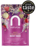 Mängden socker i Organic Overnight Oats - Berry Buzz