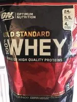 Mängden socker i 100% Whey Gold Standard 450G Delicious Strawberry