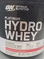 Mängden socker i PLATINUM HYDRO WHEY