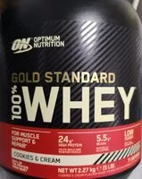 Mängden socker i 100% gold standard whey