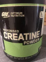 Mängden socker i Micronized Creatine Powder Optimum Nutrition
