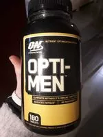 Mängden socker i Opti-men