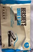 Mängden socker i COOKIES A LA CRÈME HERSHEY
