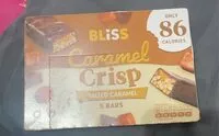 Mängden socker i Cramel crisp salted caramel bars