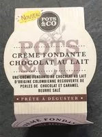 Mängden socker i Crème fondante chocolat au lait