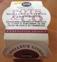 Mängden socker i Dessert moelleux citron/framboise Pots & Co