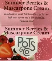 Mängden socker i Summer Berries and Mascarpone Cream