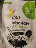Mängden socker i Miso' Easy Chilli Miso 3 x (60g)