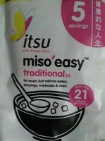 Mängden socker i Soupe miso