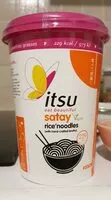 Mängden socker i Itsu Satay Rice Noodles