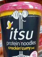 Mängden socker i Itsu protein noodles crackin'curry