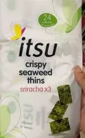 Mängden socker i Crispy seaweed thins
