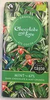 Mängden socker i dark chocolate and mint crunch