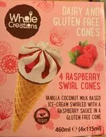 Mängden socker i Dairy and gluten free cones