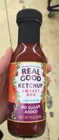 Mängden socker i Real good ketchup smokey BBQ