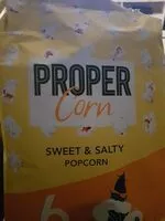 Socker och näringsämnen i Proper corn