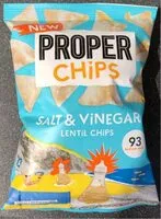 Mängden socker i Salt & Vinegar Lentil Chips