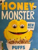 Mängden socker i Honey Monster Puffs 320G