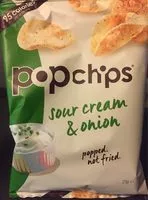 Mängden socker i Sour Cream & Onion Potato Chips