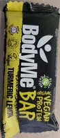 Mängden socker i BodyMe bar turmeric lemon