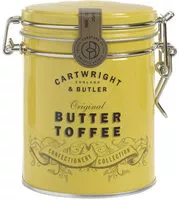 Mängden socker i Butter toffe