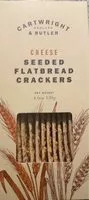 Mängden socker i Cheese seeded flatbread crackers
