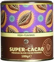 Mängden socker i Super-cacao premium powder