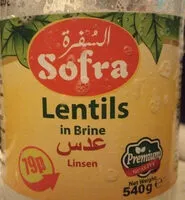 Mängden socker i Lentils