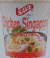 Mängden socker i Noodles Chicken Singapore