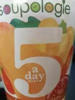 Mängden socker i 5 a day per pot - The orange collection