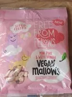 Mängden socker i Mini Pink and White Vegan Mallows