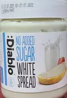 Mängden socker i No added sugars White spread