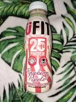 Mängden socker i UFIT Raspberry Ripple flavour high protein milkshake