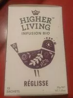 Mängden socker i Infusion bio Réglisse