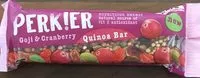 Mängden socker i Goji & Cranberry Quinoa Bar